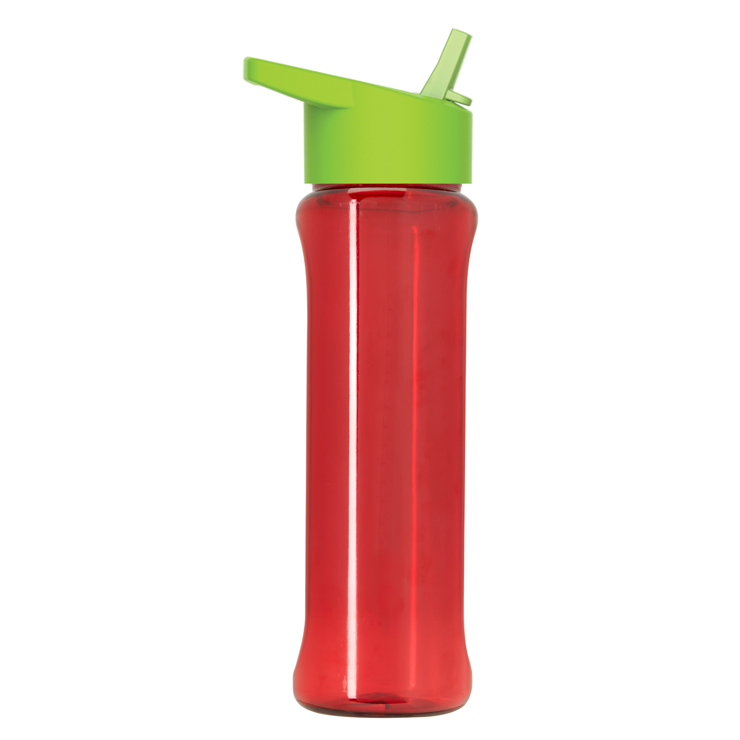 Boss Embossed RPET Bottle with Flip-Straw Lid - 26 oz.
