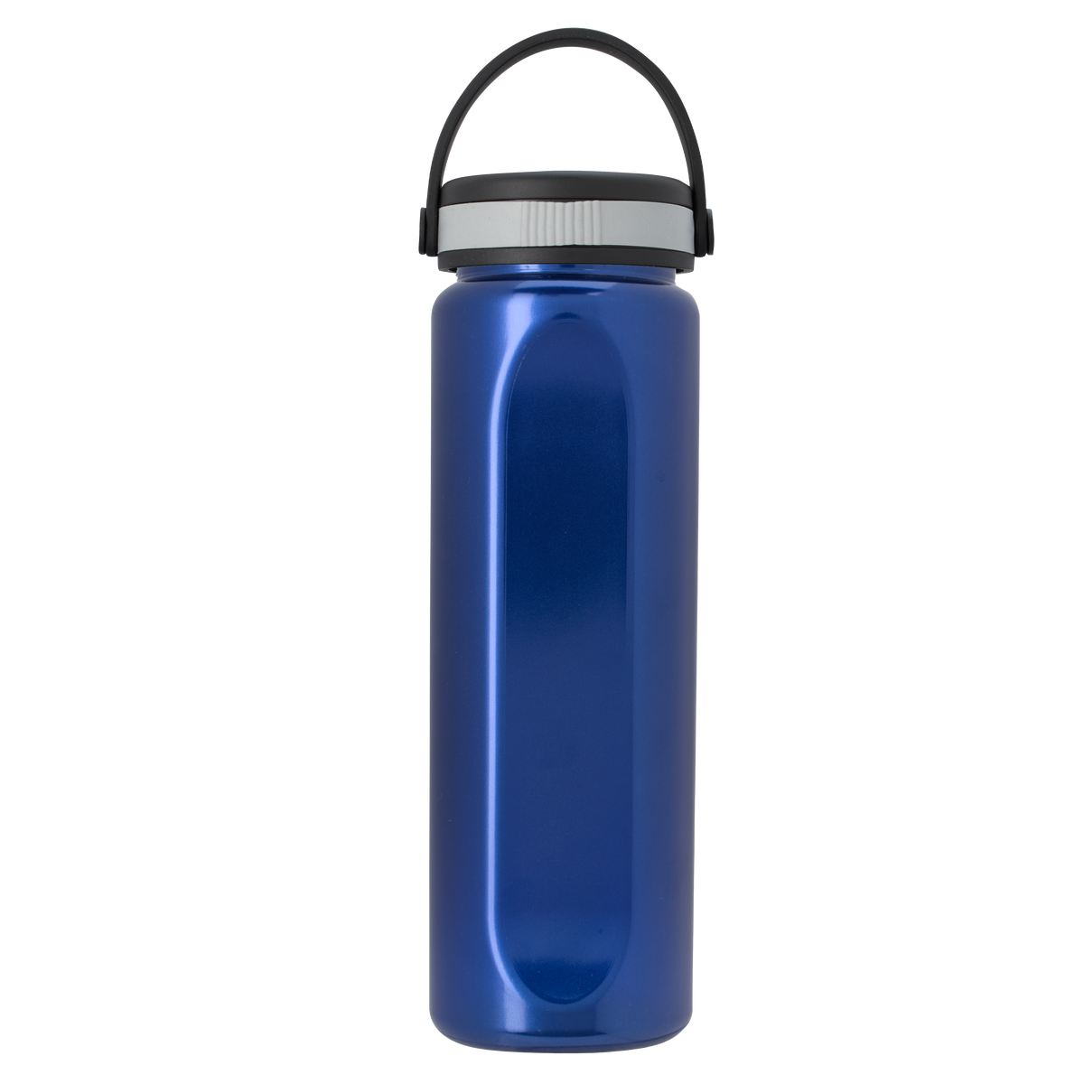 Custom logo Boss Embossed RPET Bottle with Grip Lid - 26 oz.