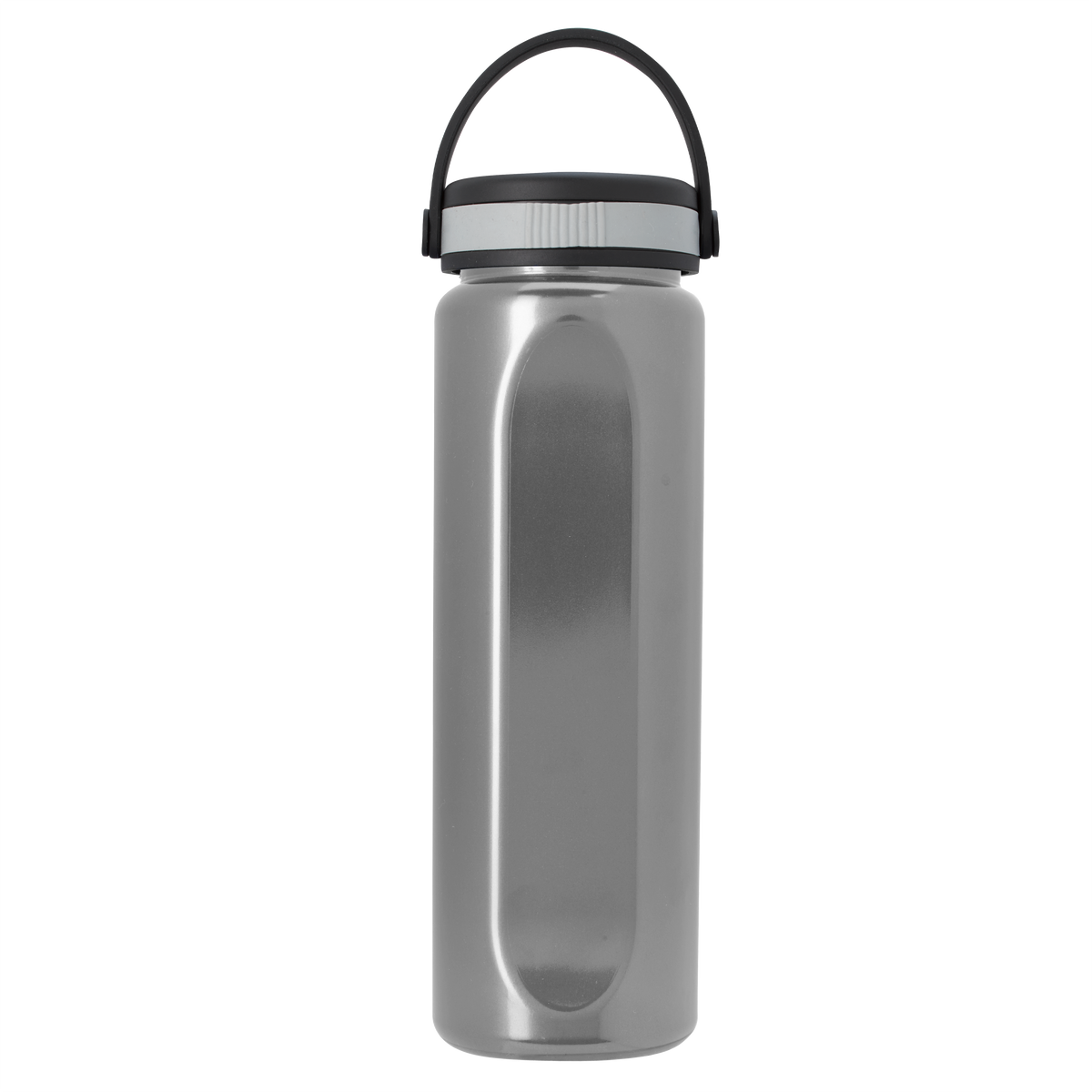 Custom logo Boss Embossed RPET Bottle with Grip Lid - 26 oz.