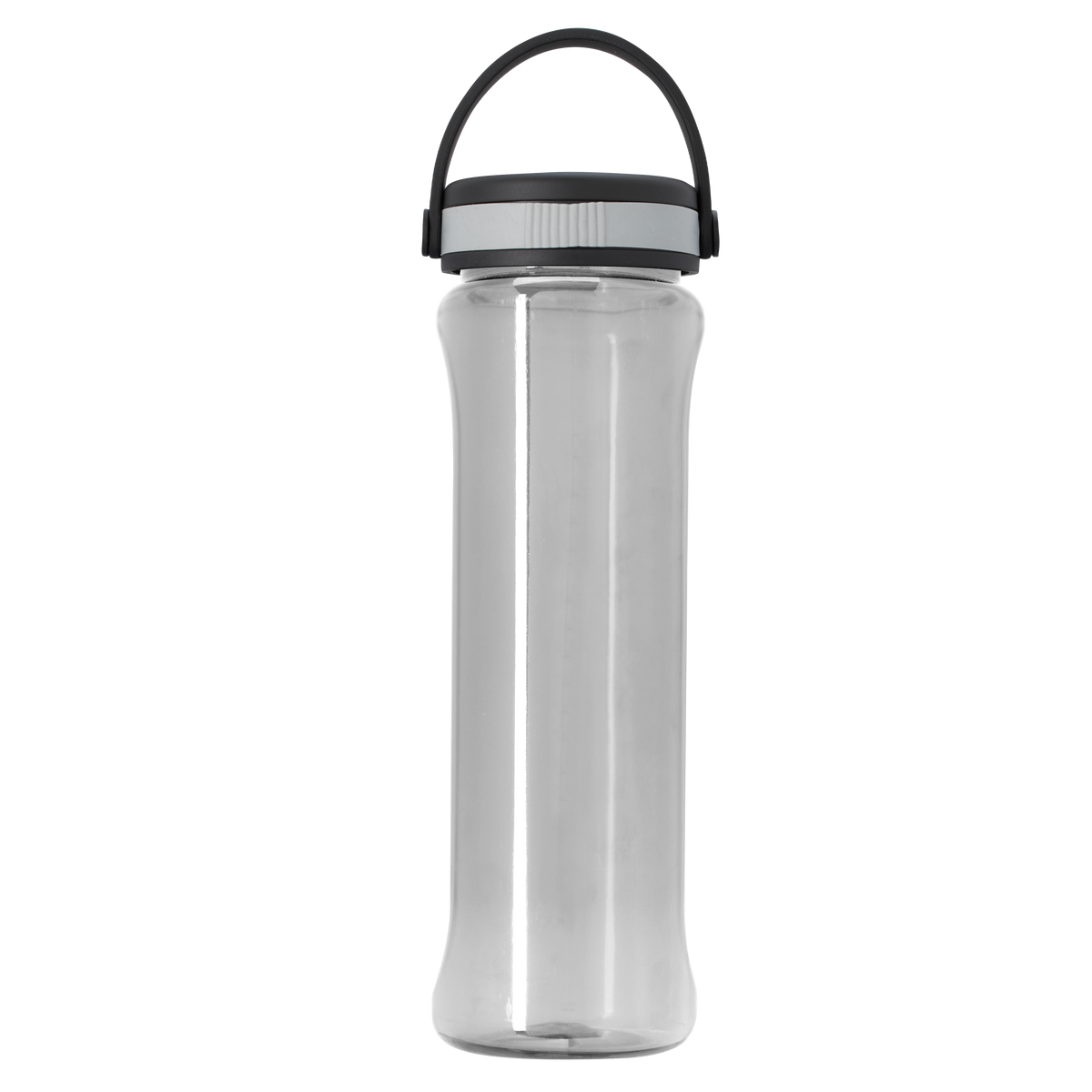 Custom logo Boss Embossed RPET Bottle with Grip Lid - 26 oz.