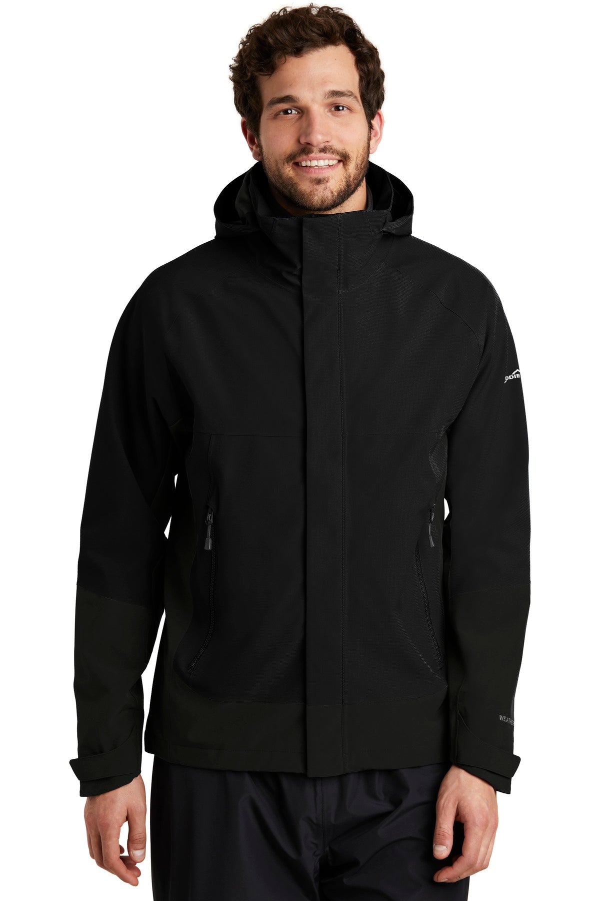 Custom logo Eddie Bauer ® WeatherEdge ® Jacket. EB558 in Black
