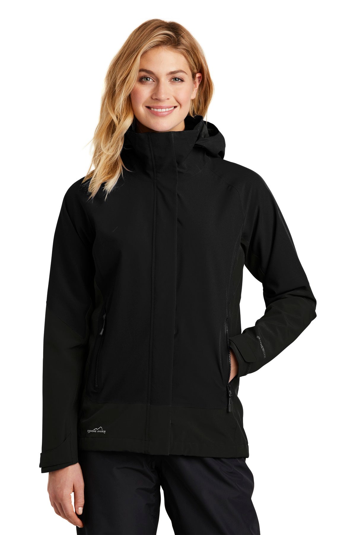 Custom logo Eddie Bauer ® Women's WeatherEdge ® Jacket. EB559 in Black