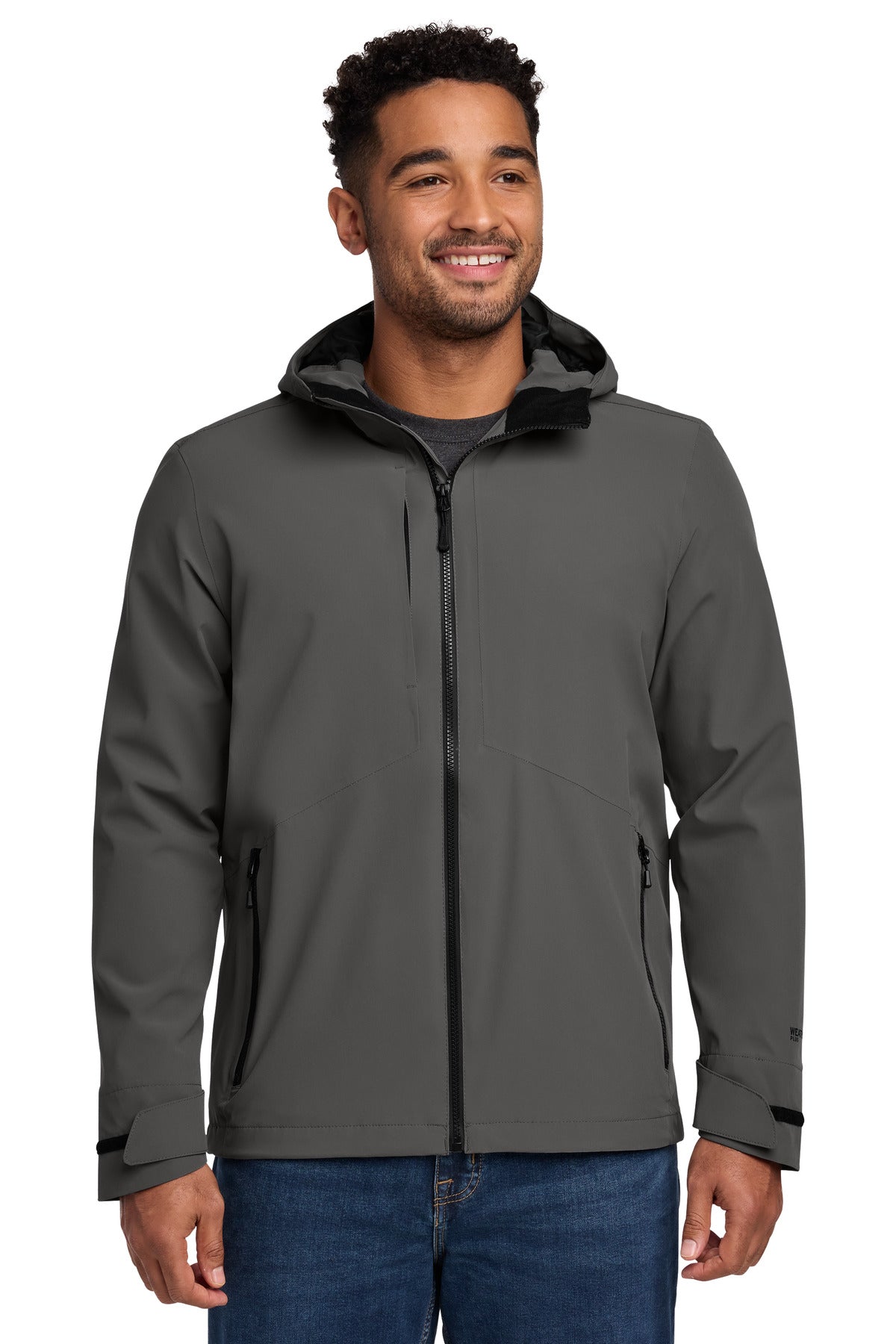 Custom logo Eddie Bauer® WeatherEdge® Plus Jacket EB560 in Iron Gate