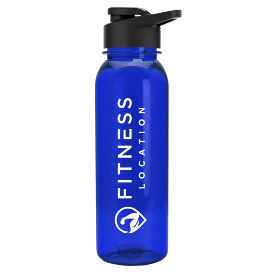 Boss Embossed Tritan® Bottle with Drink-Thru Lid - 24 oz.