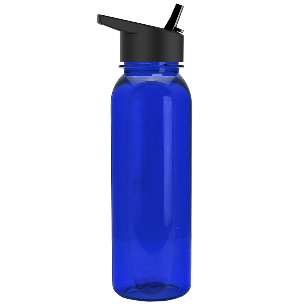Custom logo Boss Embossed Tritan® Bottle with Flip-Straw Lid - 24 oz.