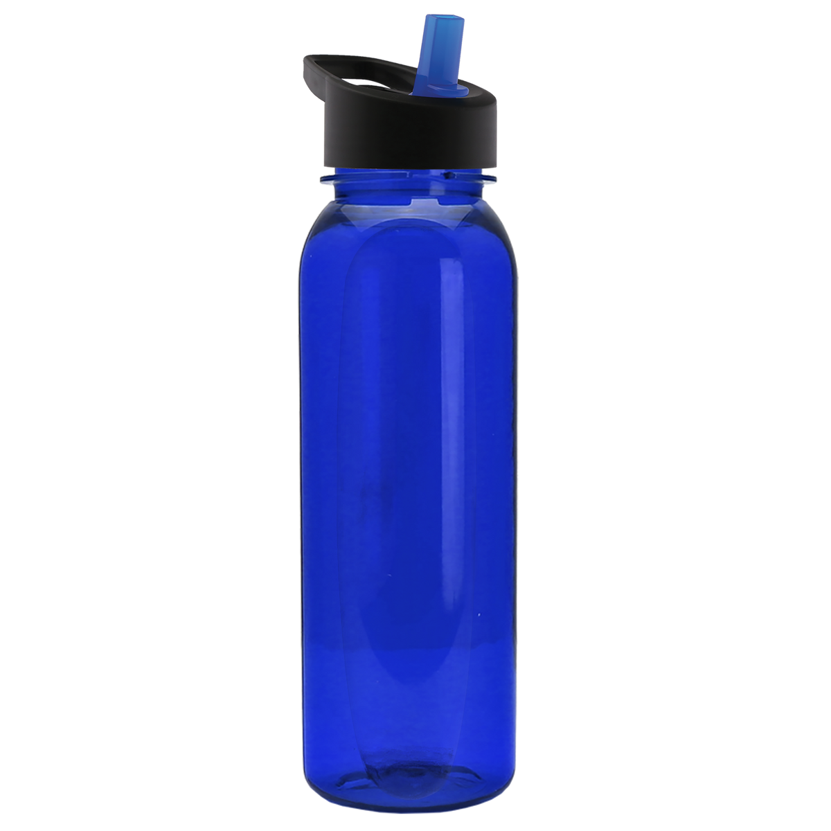 Custom logo Boss Embossed Tritan® Bottle with Flip-Straw Lid - 24 oz.