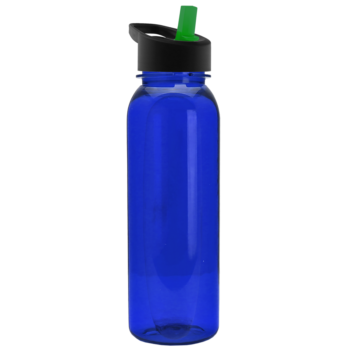 Custom logo Boss Embossed Tritan® Bottle with Flip-Straw Lid - 24 oz.