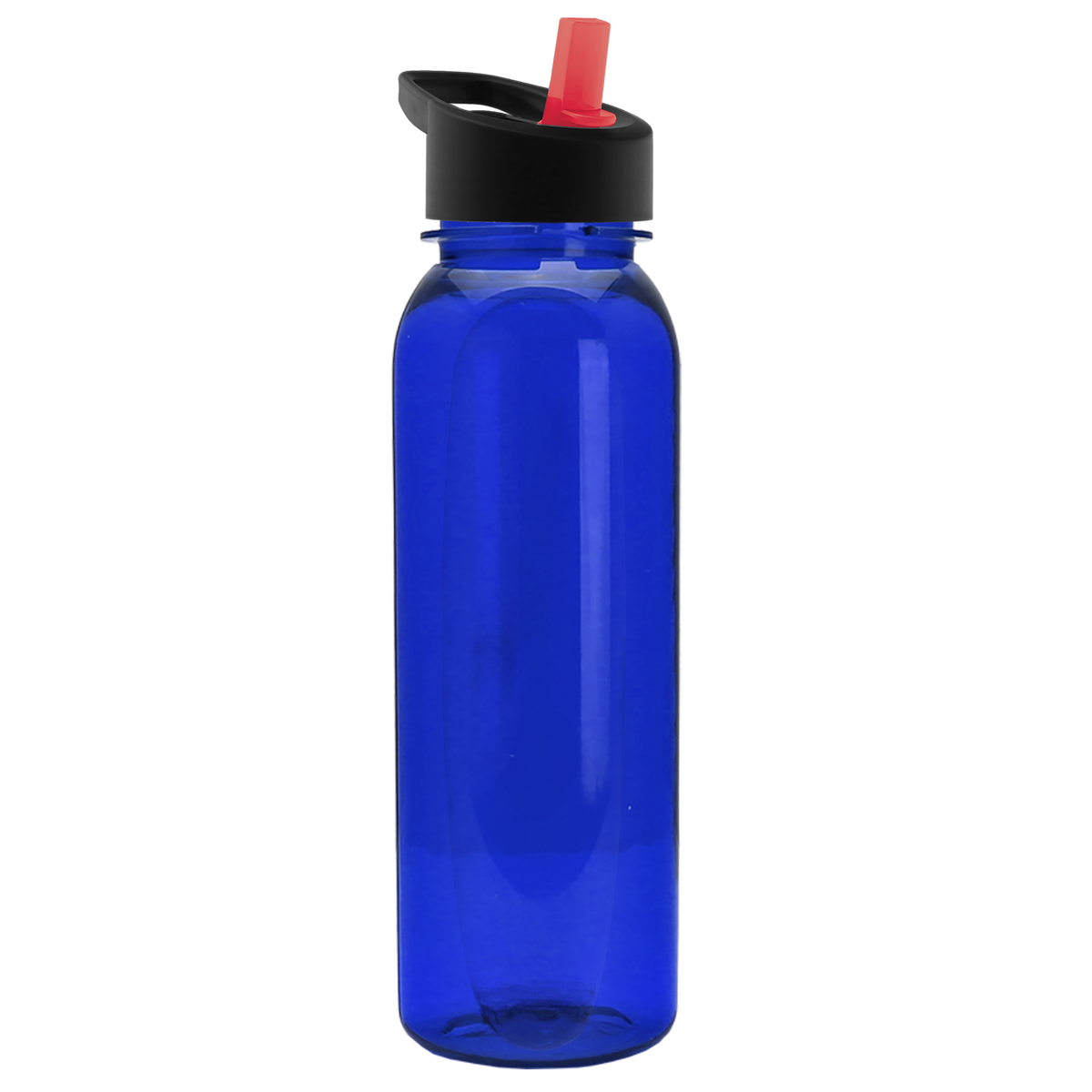 Custom logo Boss Embossed Tritan® Bottle with Flip-Straw Lid - 24 oz.