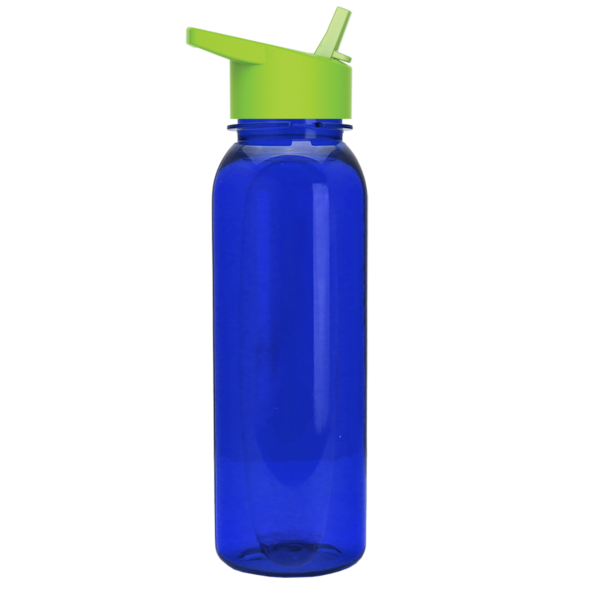Custom logo Boss Embossed Tritan® Bottle with Flip-Straw Lid - 24 oz.