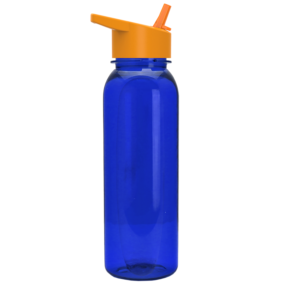 Custom logo Boss Embossed Tritan® Bottle with Flip-Straw Lid - 24 oz.