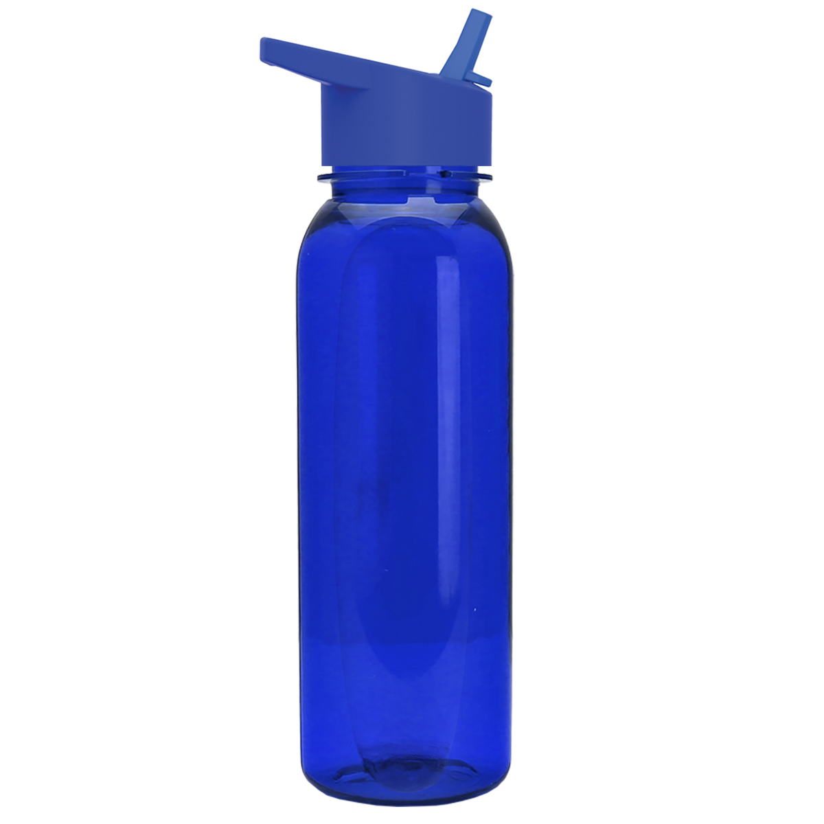 Custom logo Boss Embossed Tritan® Bottle with Flip-Straw Lid - 24 oz.