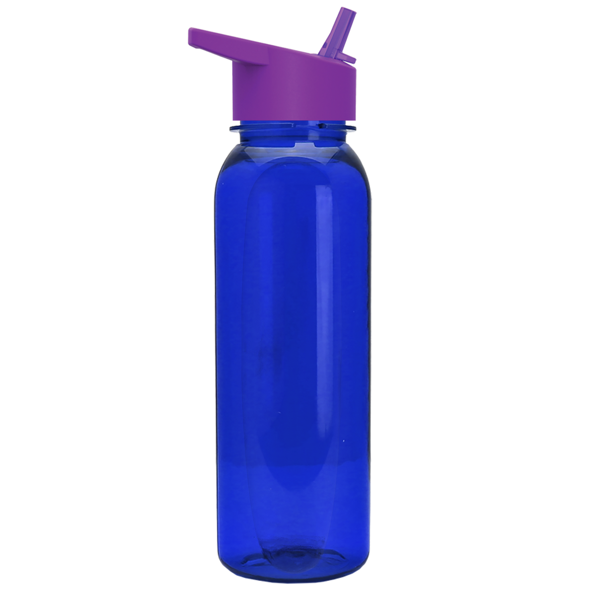 Custom logo Boss Embossed Tritan® Bottle with Flip-Straw Lid - 24 oz.
