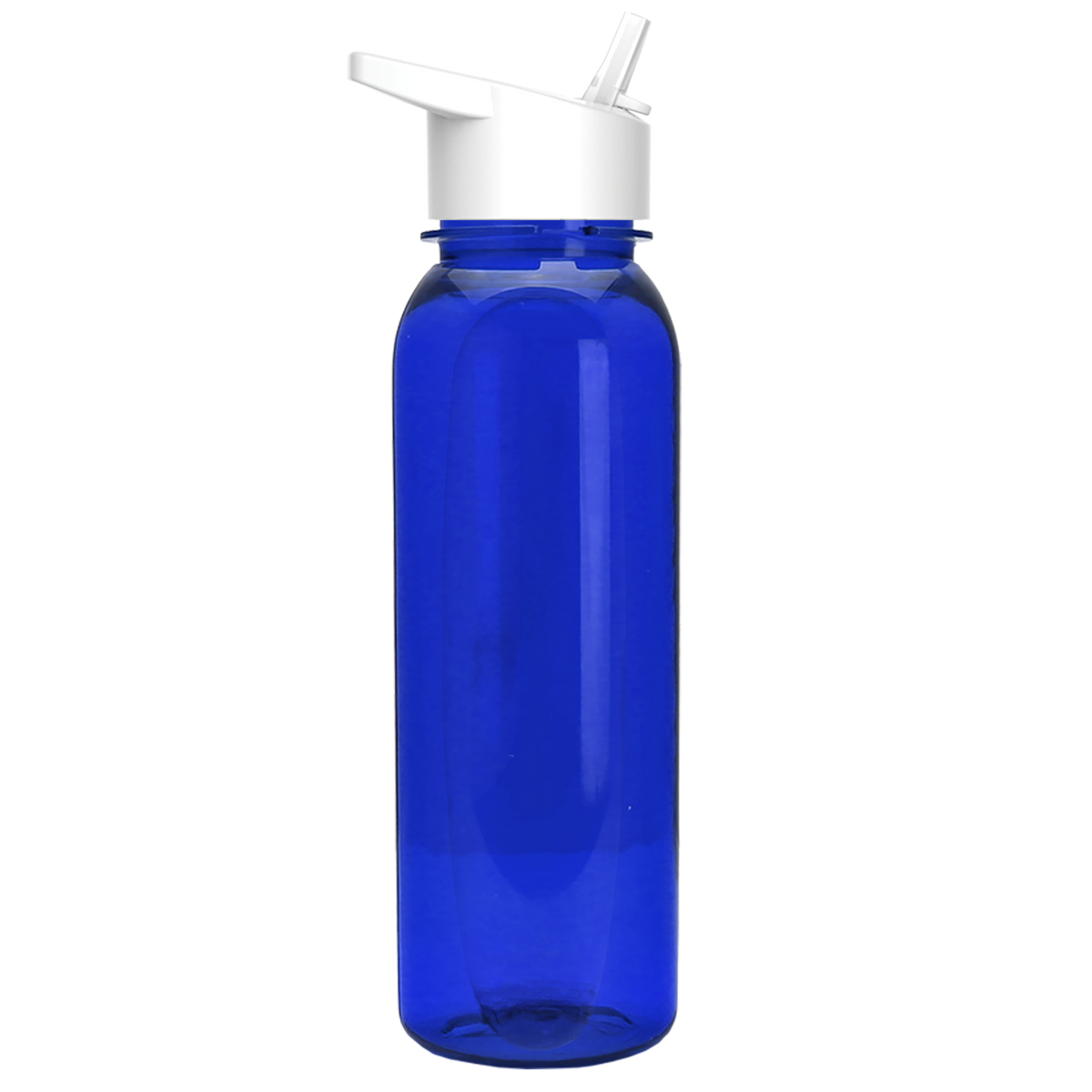 Custom logo Boss Embossed Tritan® Bottle with Flip-Straw Lid - 24 oz.