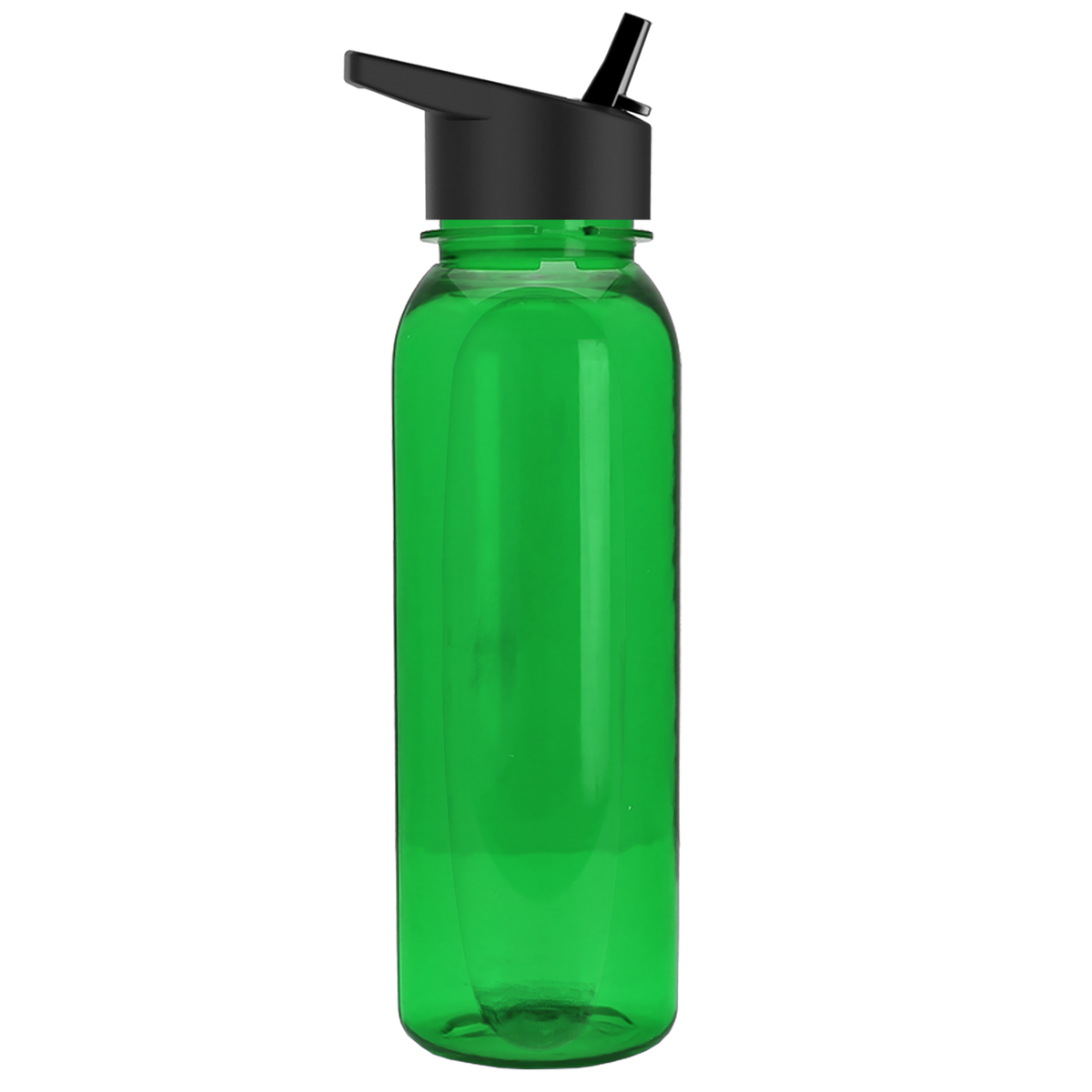 Custom logo Boss Embossed Tritan® Bottle with Flip-Straw Lid - 24 oz.