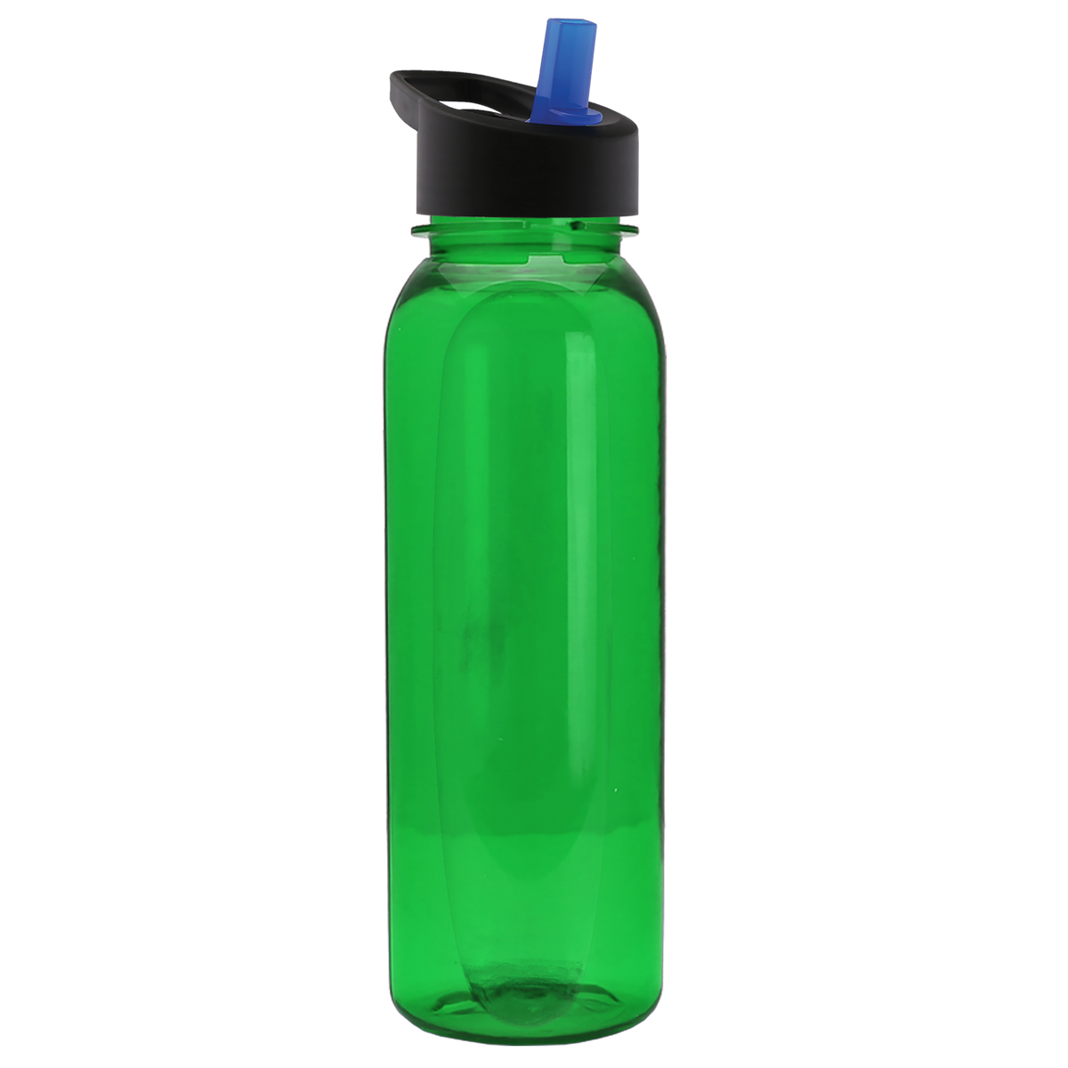 Custom logo Boss Embossed Tritan® Bottle with Flip-Straw Lid - 24 oz.