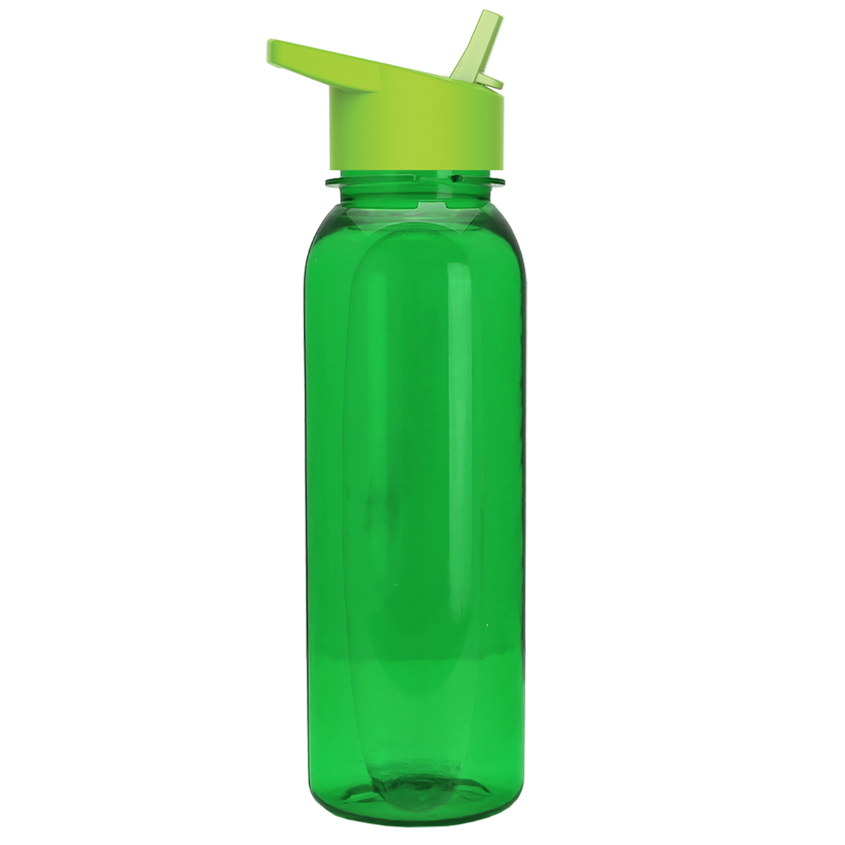 Custom logo Boss Embossed Tritan® Bottle with Flip-Straw Lid - 24 oz.