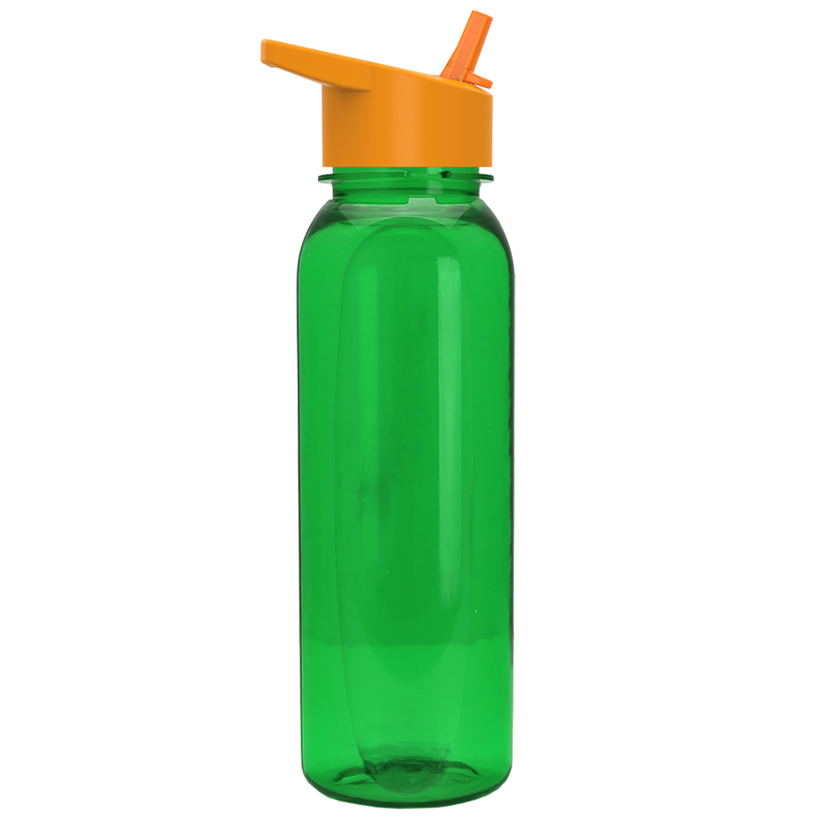 Custom logo Boss Embossed Tritan® Bottle with Flip-Straw Lid - 24 oz.