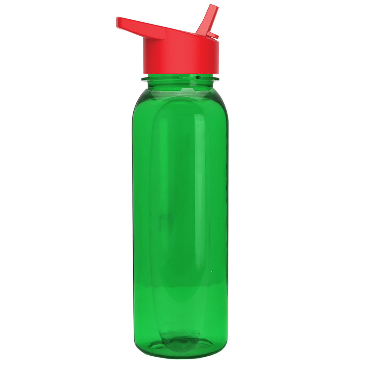 Custom logo Boss Embossed Tritan® Bottle with Flip-Straw Lid - 24 oz.