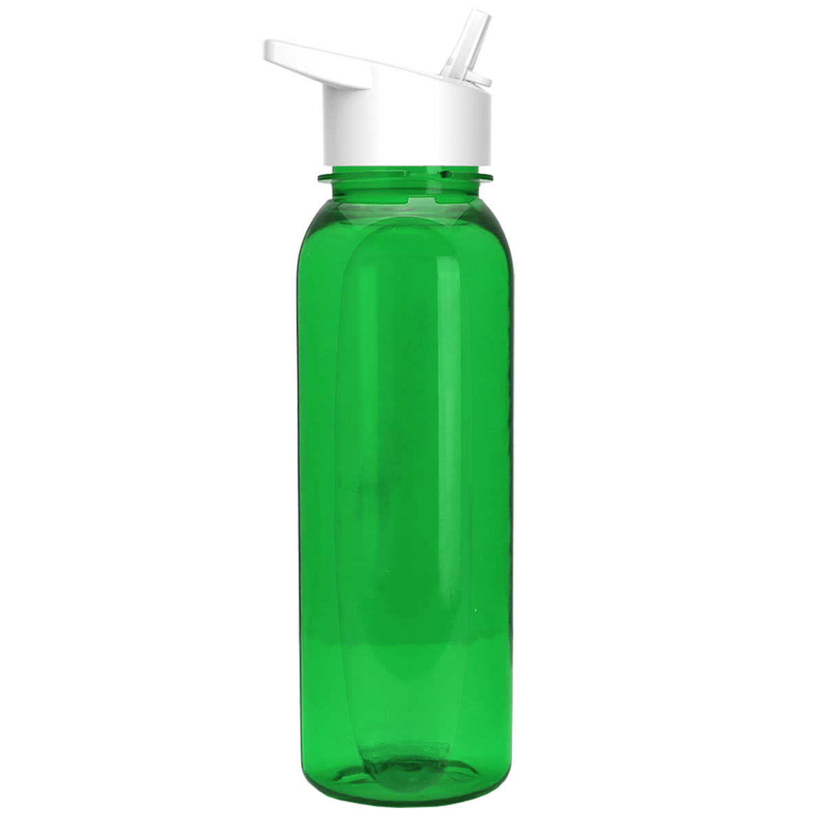 Custom logo Boss Embossed Tritan® Bottle with Flip-Straw Lid - 24 oz.