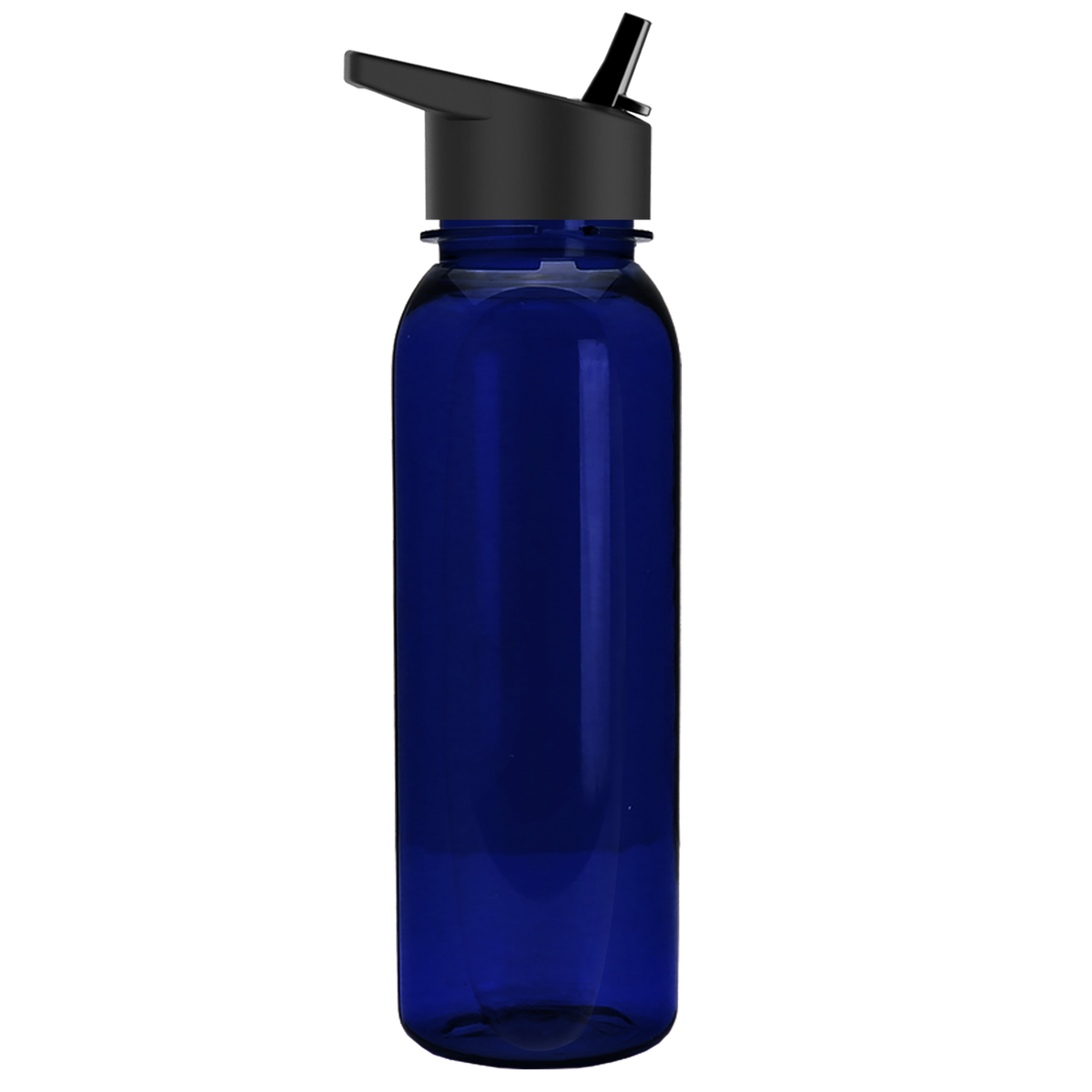 Custom logo Boss Embossed Tritan® Bottle with Flip-Straw Lid - 24 oz.