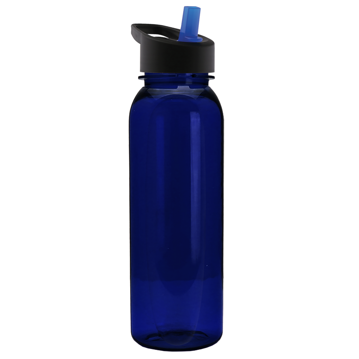 Custom logo Boss Embossed Tritan® Bottle with Flip-Straw Lid - 24 oz.