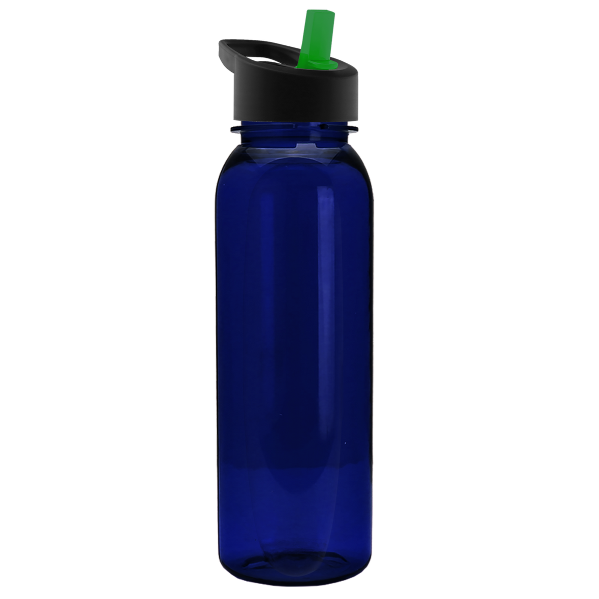 Custom logo Boss Embossed Tritan® Bottle with Flip-Straw Lid - 24 oz.