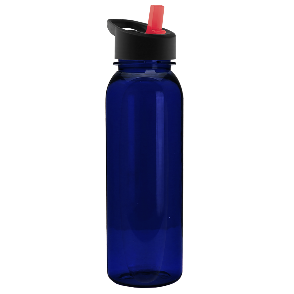 Custom logo Boss Embossed Tritan® Bottle with Flip-Straw Lid - 24 oz.