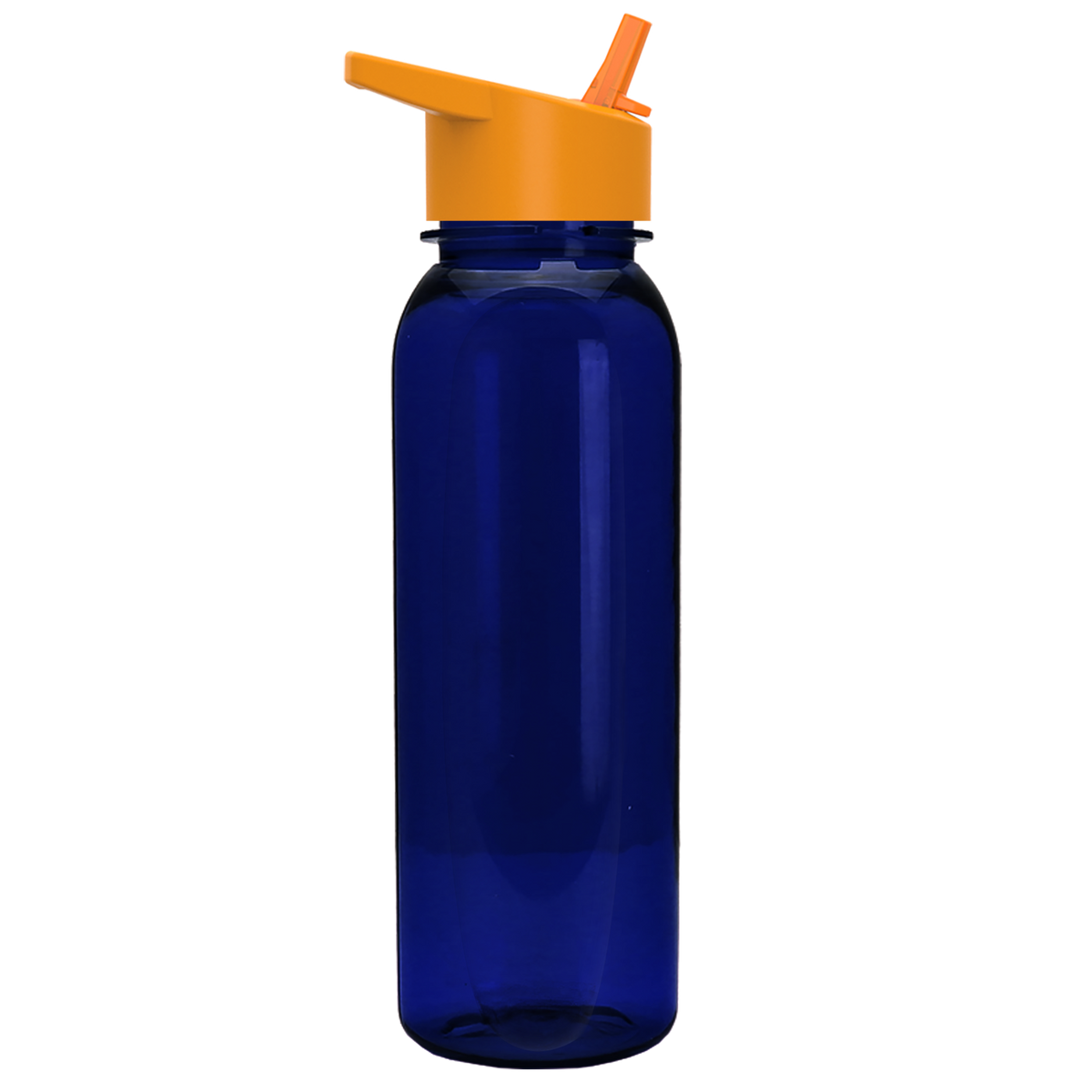 Custom logo Boss Embossed Tritan® Bottle with Flip-Straw Lid - 24 oz.