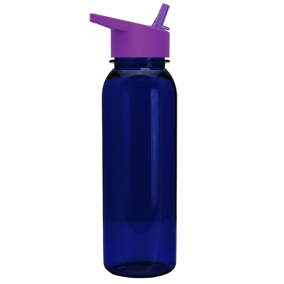 Custom logo Boss Embossed Tritan® Bottle with Flip-Straw Lid - 24 oz.