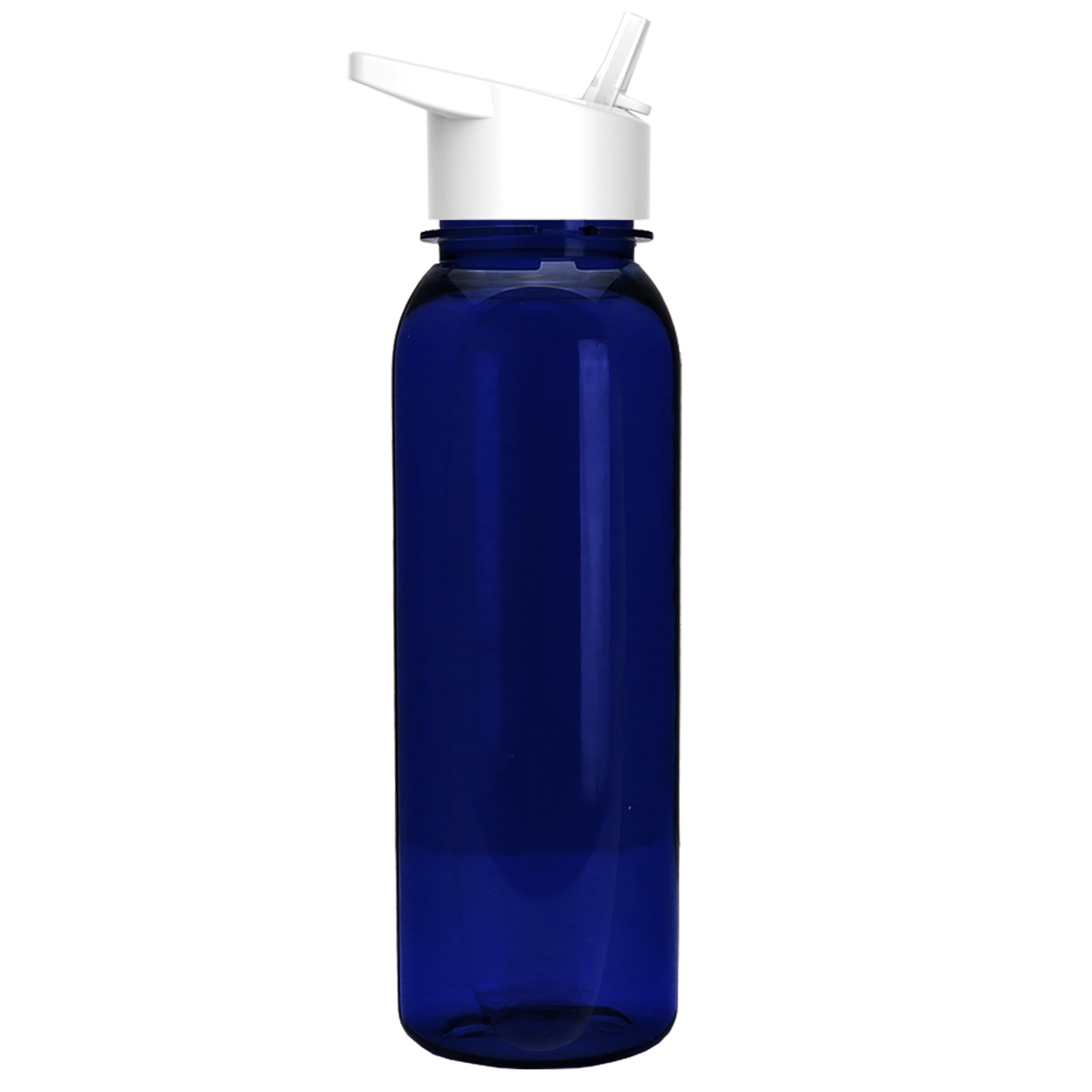 Custom logo Boss Embossed Tritan® Bottle with Flip-Straw Lid - 24 oz.