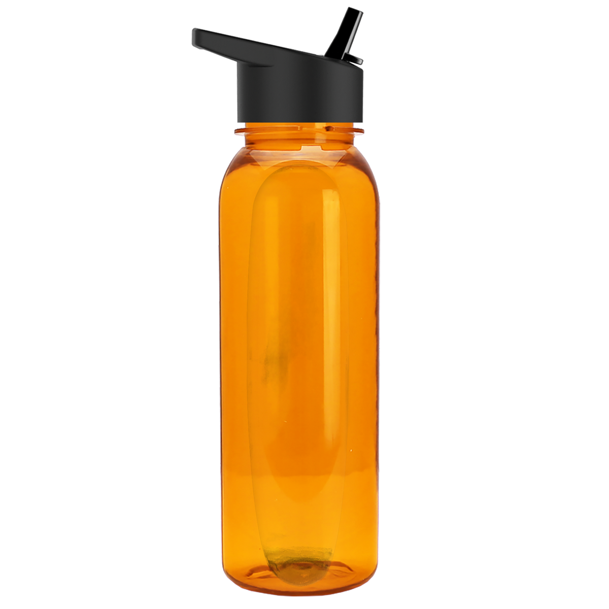 Custom logo Boss Embossed Tritan® Bottle with Flip-Straw Lid - 24 oz.