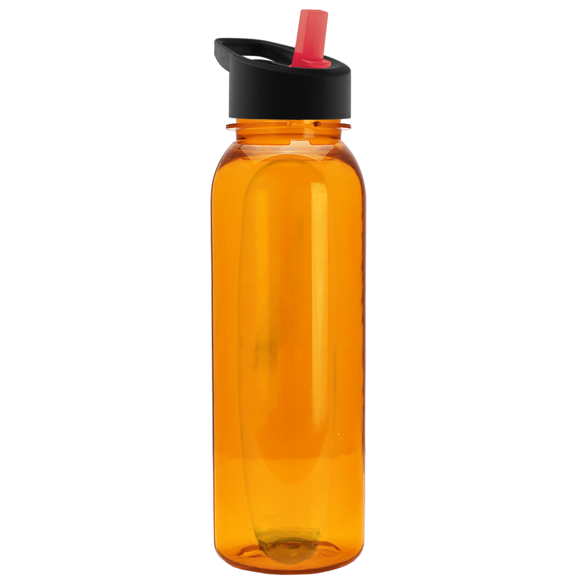 Custom logo Boss Embossed Tritan® Bottle with Flip-Straw Lid - 24 oz.