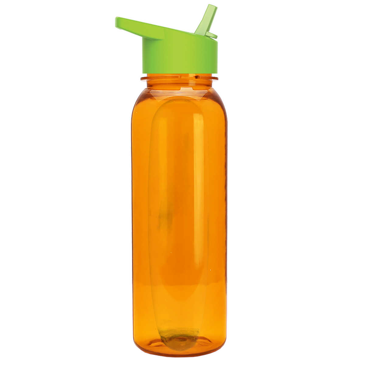 Custom logo Boss Embossed Tritan® Bottle with Flip-Straw Lid - 24 oz.
