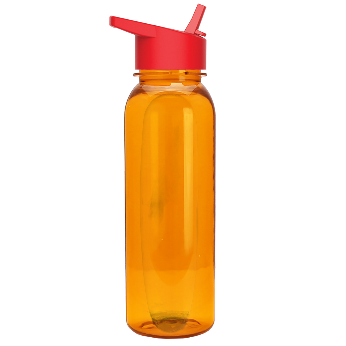 Custom logo Boss Embossed Tritan® Bottle with Flip-Straw Lid - 24 oz.