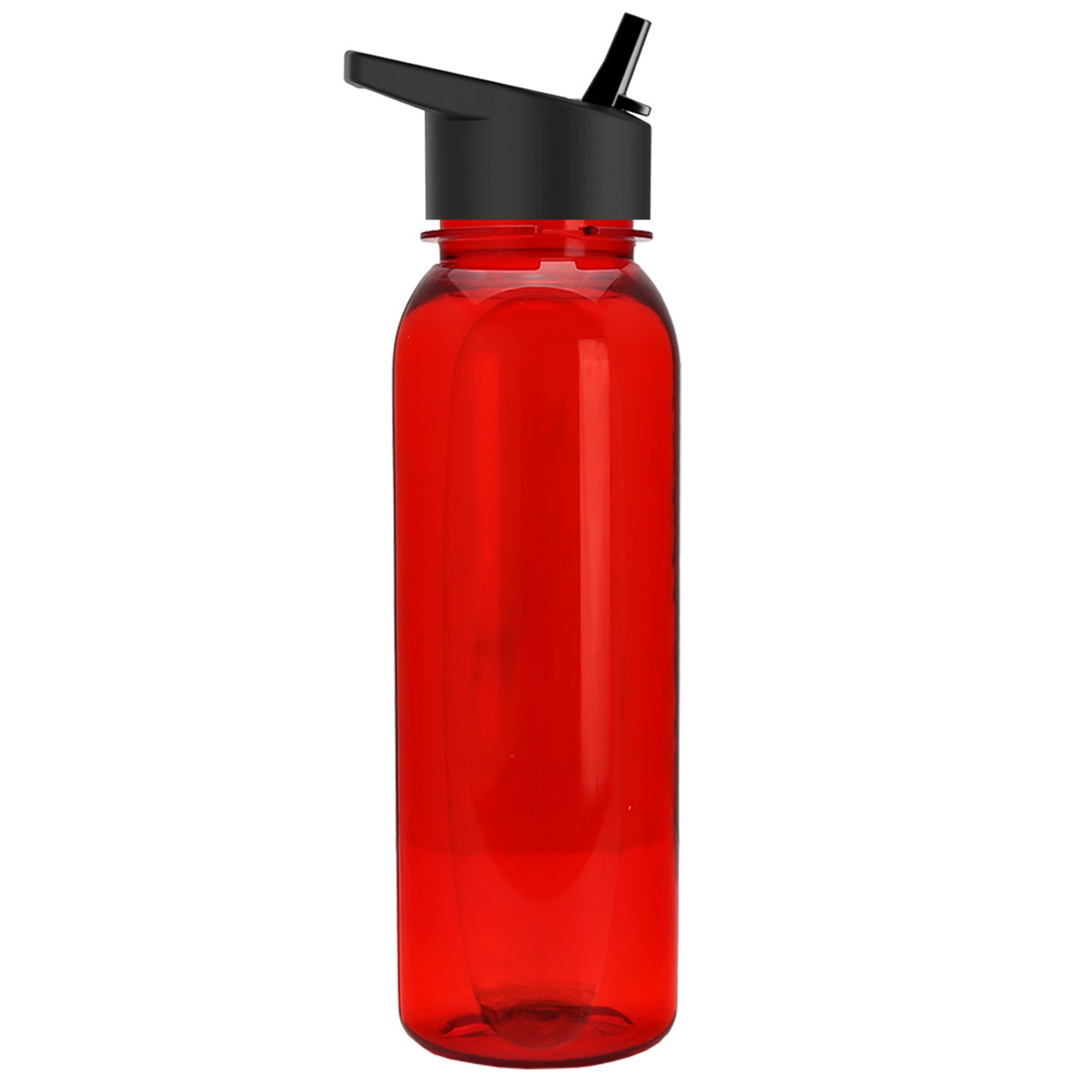 Custom logo Boss Embossed Tritan® Bottle with Flip-Straw Lid - 24 oz.