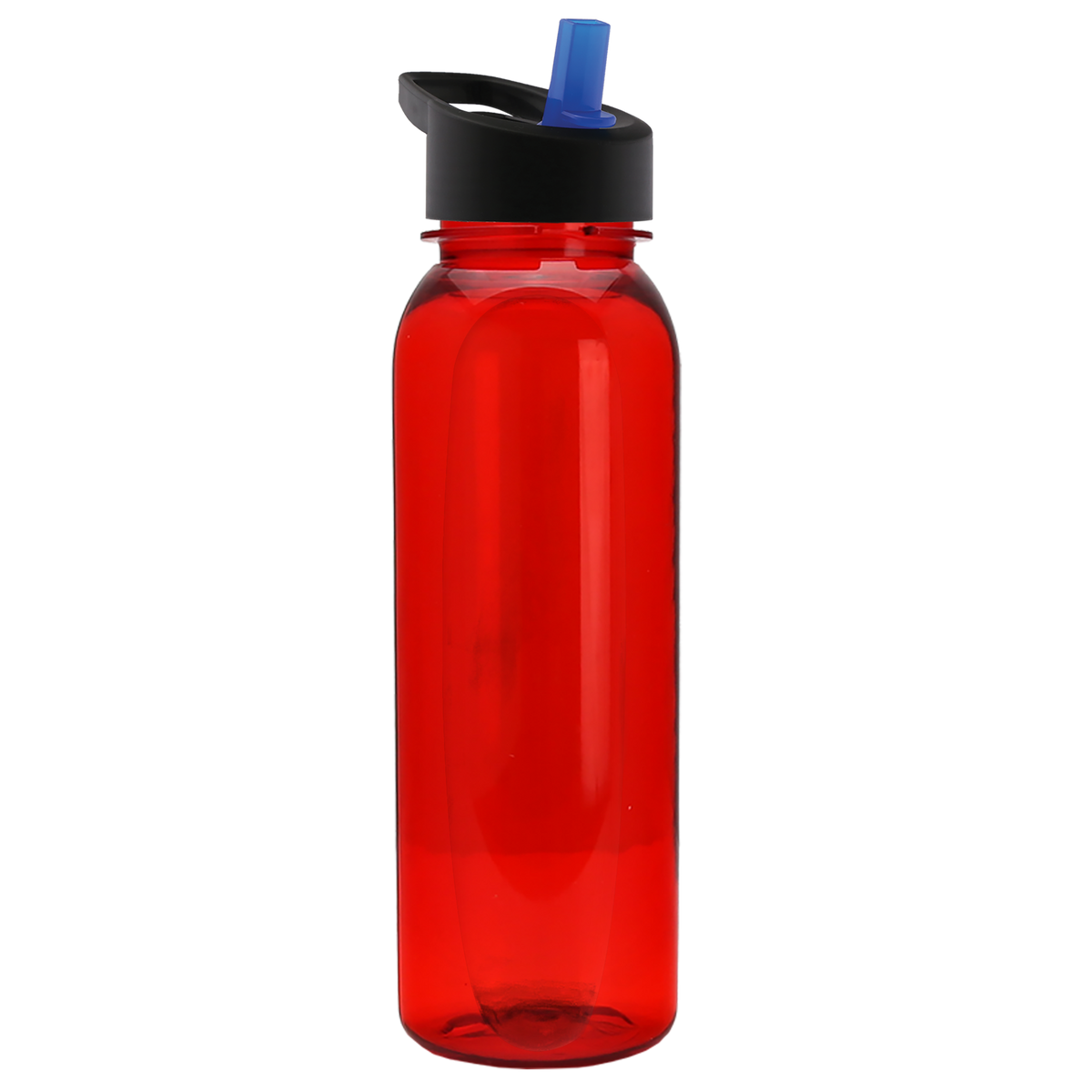 Custom logo Boss Embossed Tritan® Bottle with Flip-Straw Lid - 24 oz.