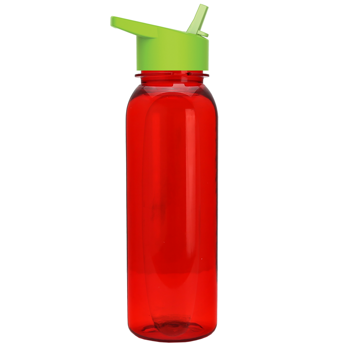 Custom logo Boss Embossed Tritan® Bottle with Flip-Straw Lid - 24 oz.