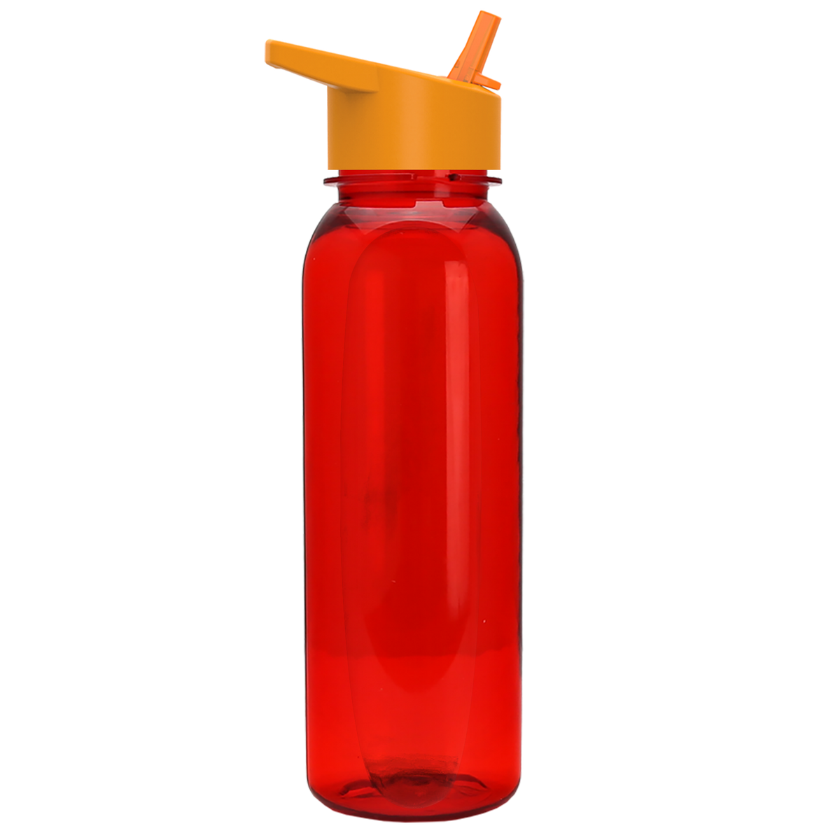 Custom logo Boss Embossed Tritan® Bottle with Flip-Straw Lid - 24 oz.