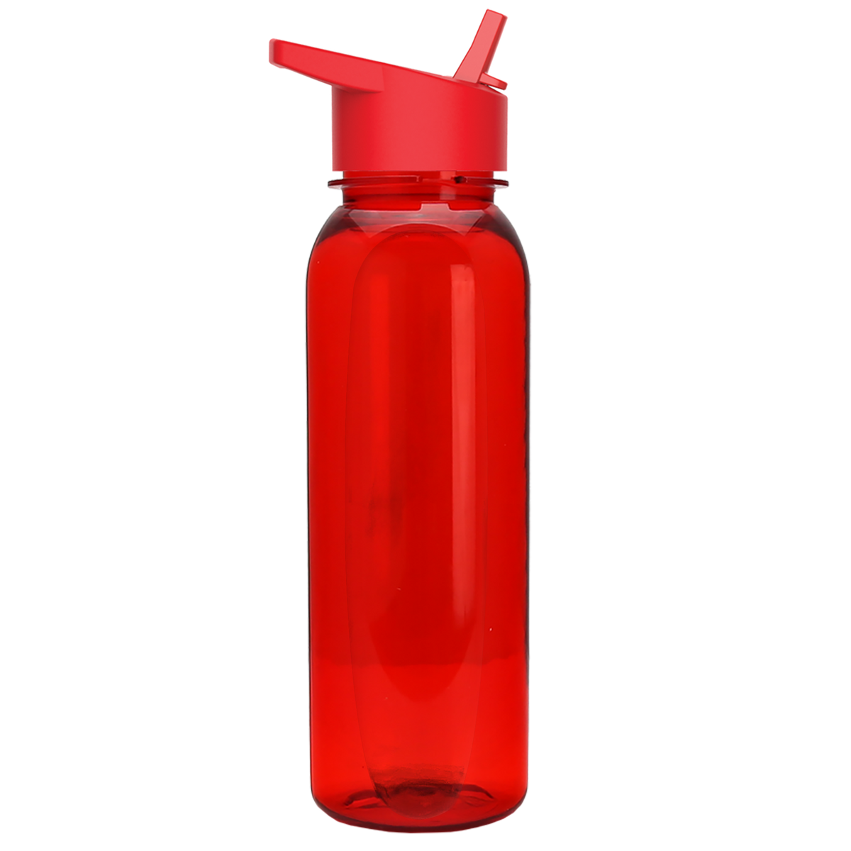 Custom logo Boss Embossed Tritan® Bottle with Flip-Straw Lid - 24 oz.