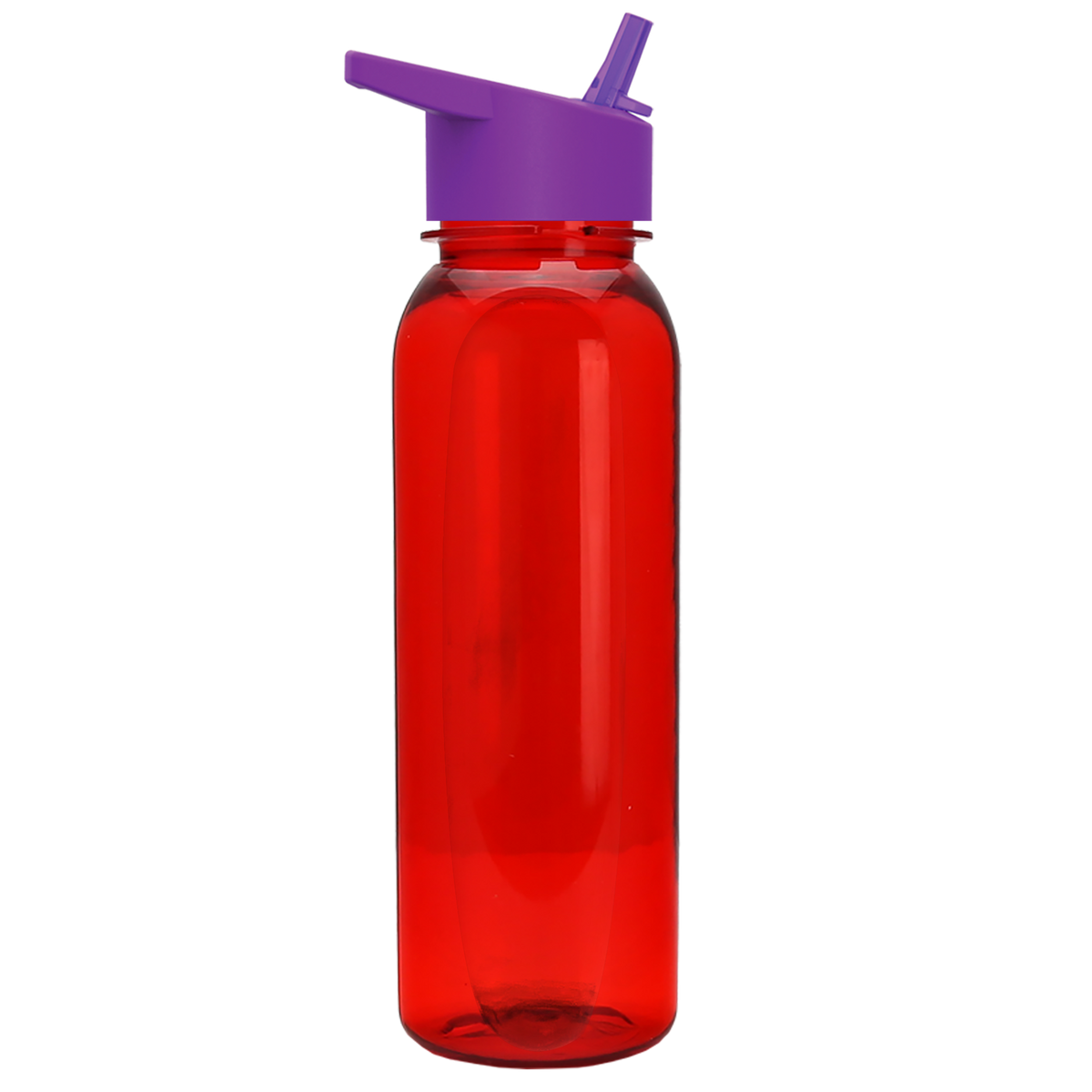 Custom logo Boss Embossed Tritan® Bottle with Flip-Straw Lid - 24 oz.