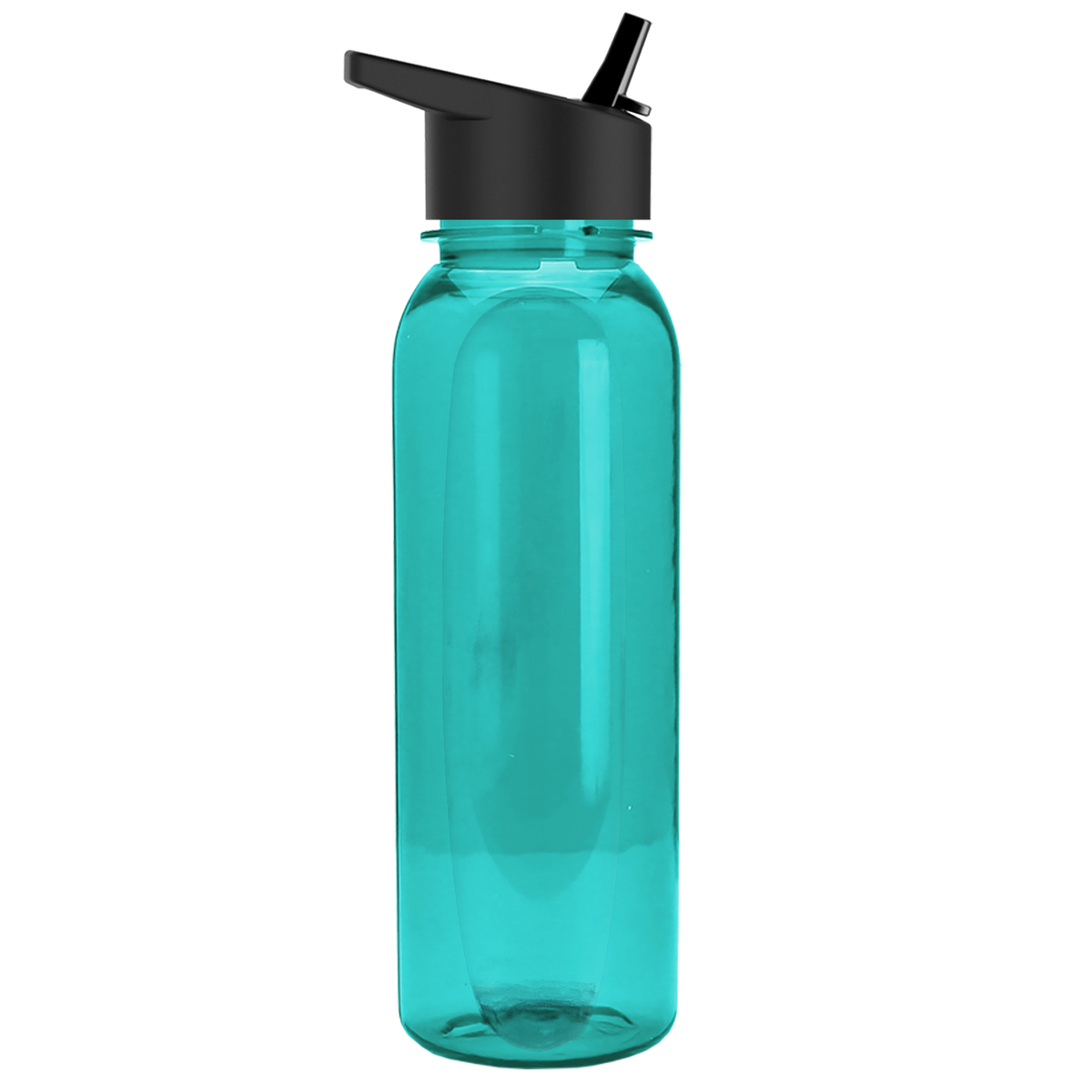 Custom logo Boss Embossed Tritan® Bottle with Flip-Straw Lid - 24 oz.