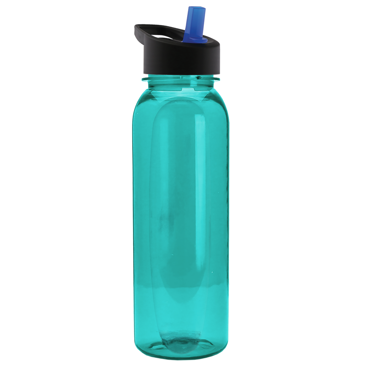 Custom logo Boss Embossed Tritan® Bottle with Flip-Straw Lid - 24 oz.