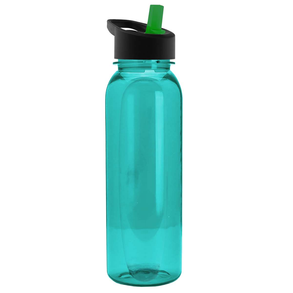 Custom logo Boss Embossed Tritan® Bottle with Flip-Straw Lid - 24 oz.