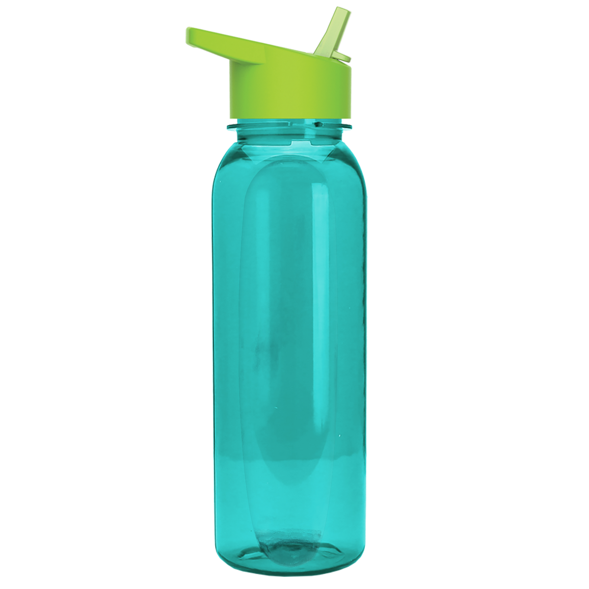 Custom logo Boss Embossed Tritan® Bottle with Flip-Straw Lid - 24 oz.
