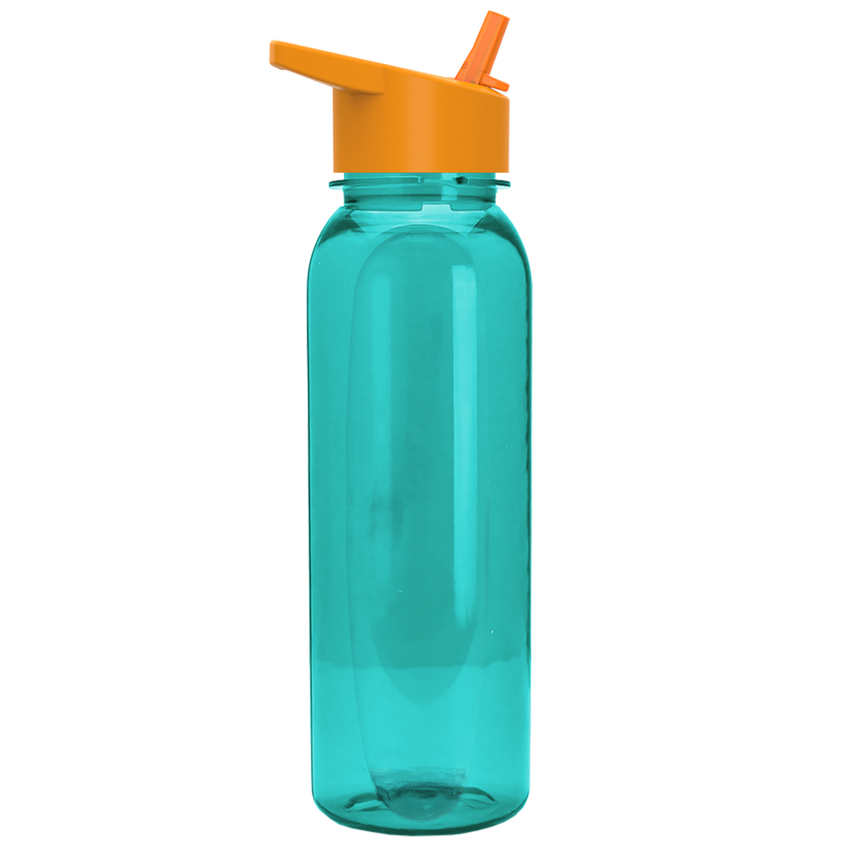 Custom logo Boss Embossed Tritan® Bottle with Flip-Straw Lid - 24 oz.