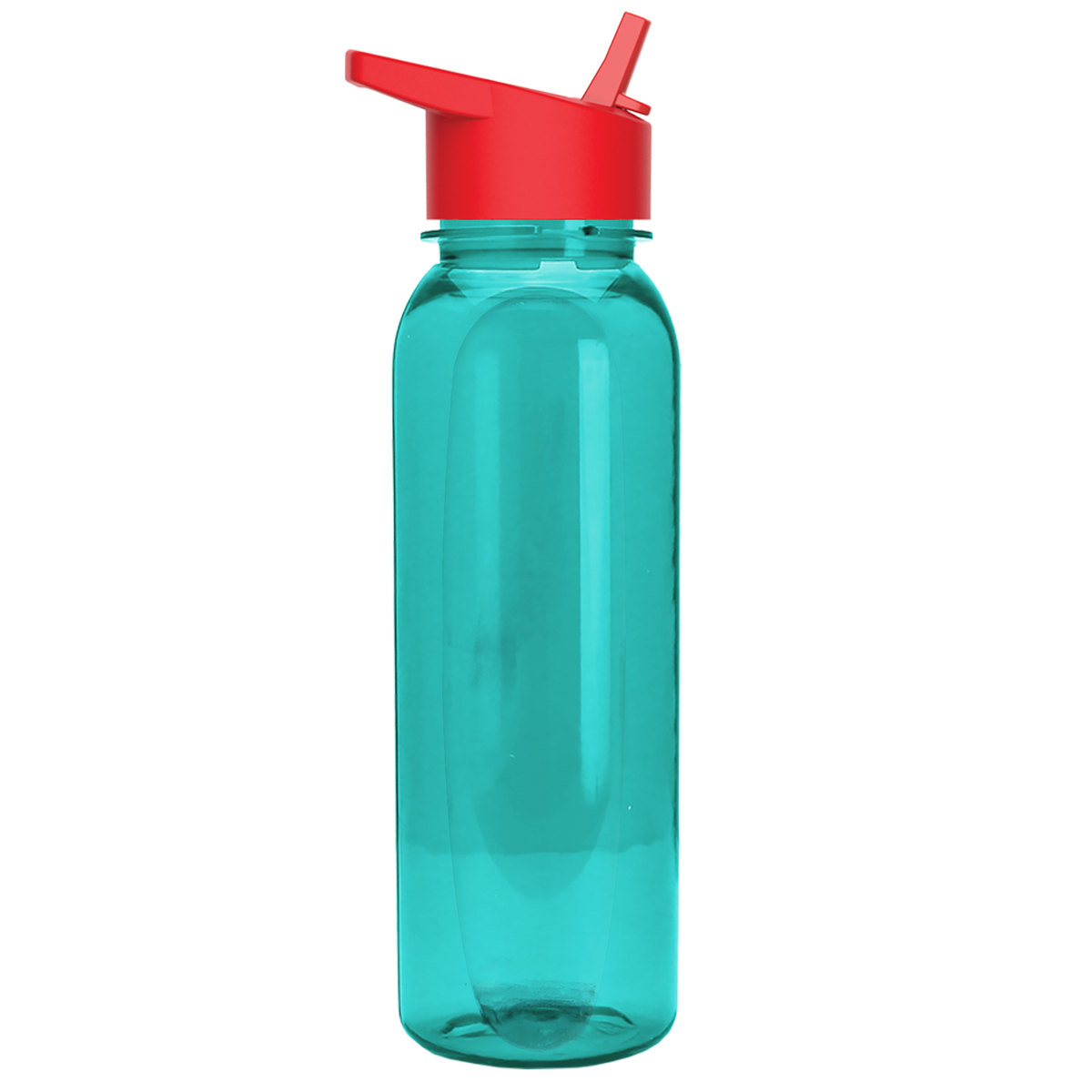 Custom logo Boss Embossed Tritan® Bottle with Flip-Straw Lid - 24 oz.