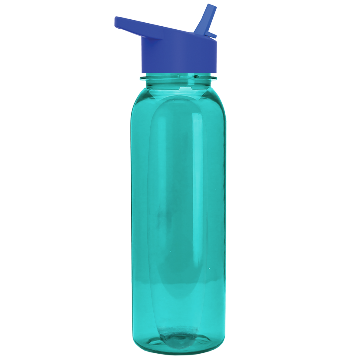 Custom logo Boss Embossed Tritan® Bottle with Flip-Straw Lid - 24 oz.