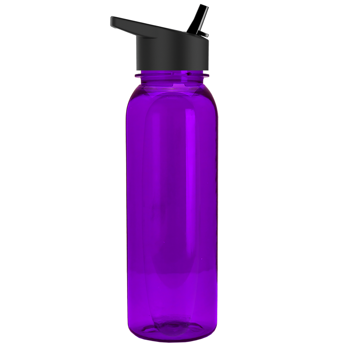 Custom logo Boss Embossed Tritan® Bottle with Flip-Straw Lid - 24 oz.