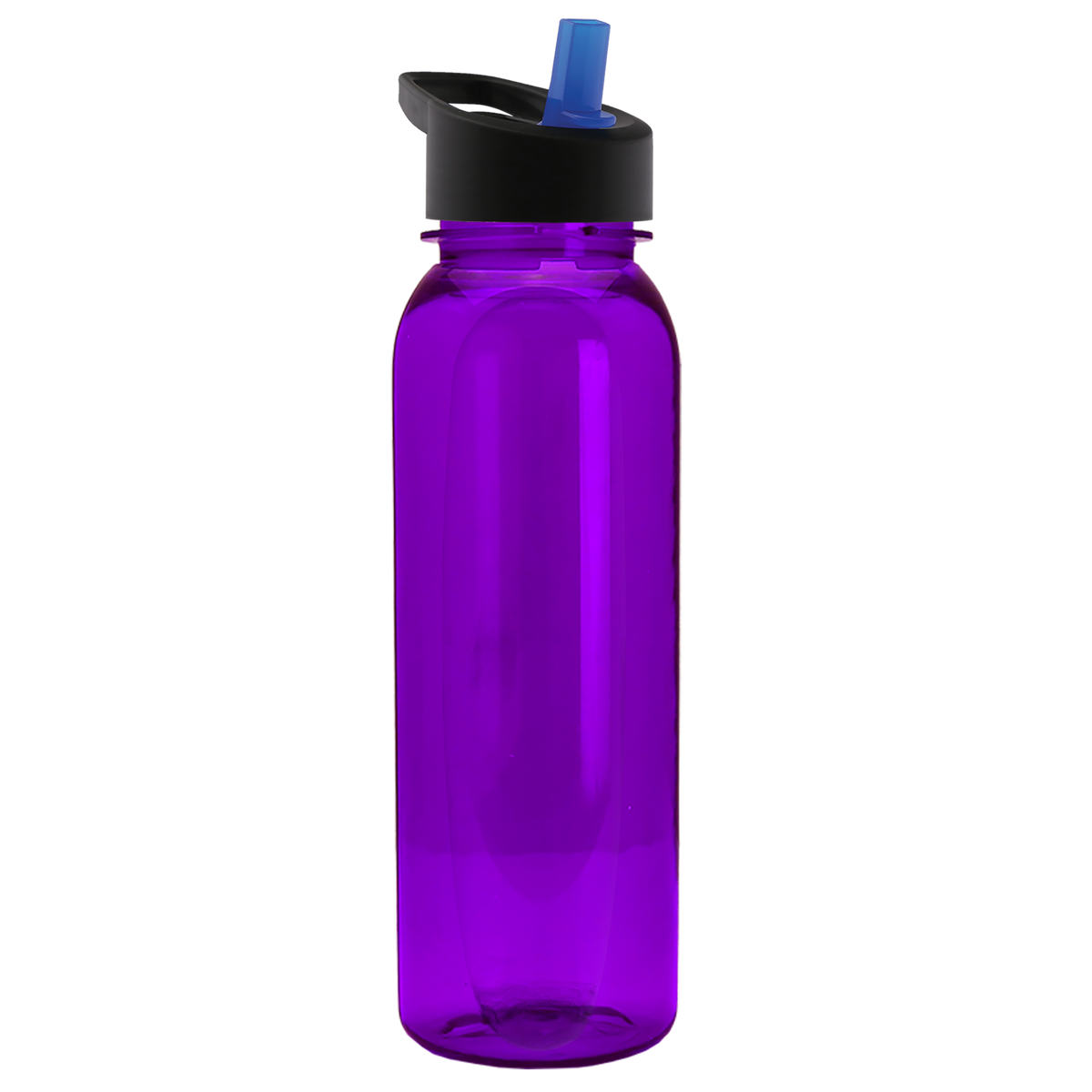 Custom logo Boss Embossed Tritan® Bottle with Flip-Straw Lid - 24 oz.