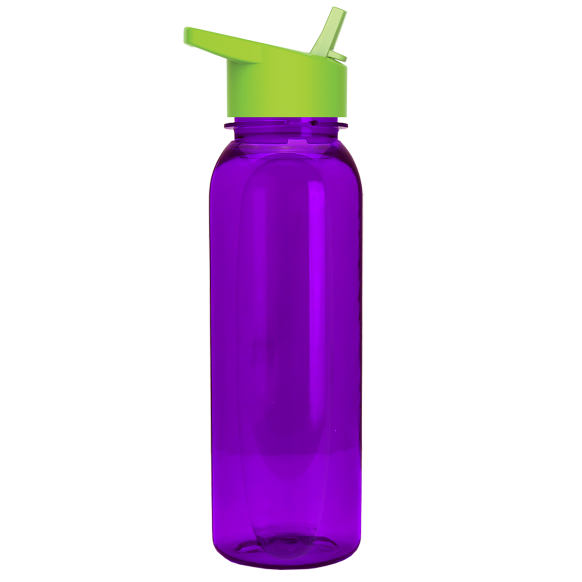 Custom logo Boss Embossed Tritan® Bottle with Flip-Straw Lid - 24 oz.